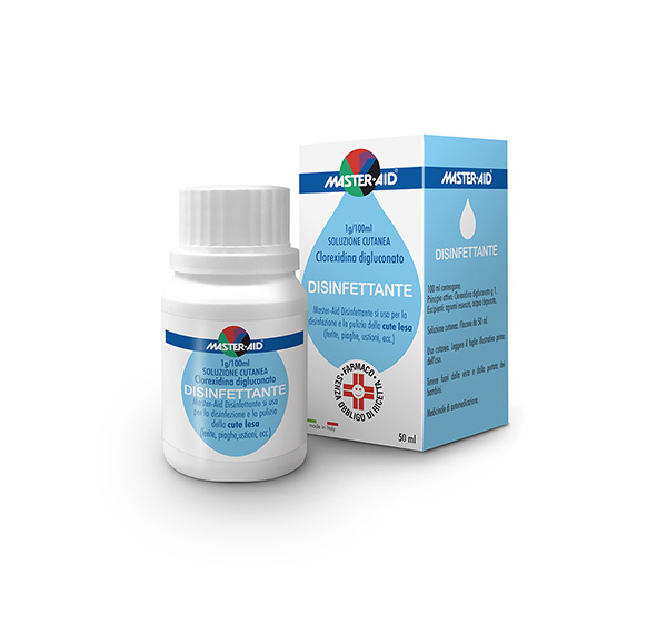 MASTER AID DISINF*SOLUZ 50ML - Farmacia Del Monaco