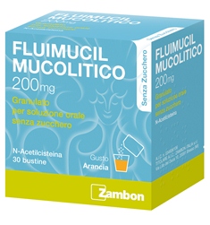 FLUIMUCIL MUCOL*30BUST200MGS/Z - Farmacia Del Monaco