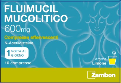 FLUIMUCIL MUCOL*10CPR EFF600MG - Farmacia Del Monaco