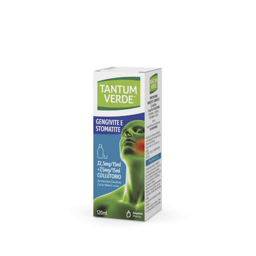 TANTUM VERDE GENG E STOM*120ML - Farmacia Del Monaco
