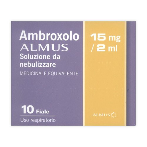 AMBROXOLO ALM*NEB 10F 15MG 2ML - Farmacia Del Monaco