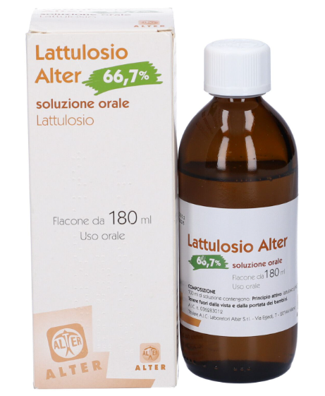 LATTULOSIO ALTER*OS 180ML66,7% - Farmacia Del Monaco