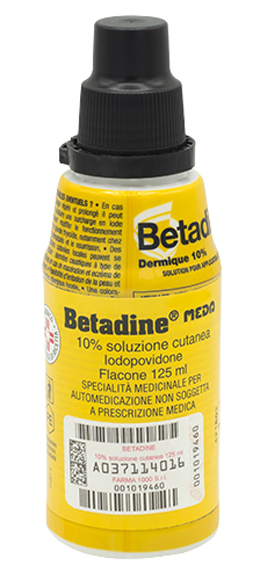 BETADINE*SOLUZ CUT 125ML 10% - Farmacia Del Monaco