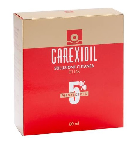 CAREXIDIL*SOLUZ CUT 60ML 5% - Farmacia Del Monaco