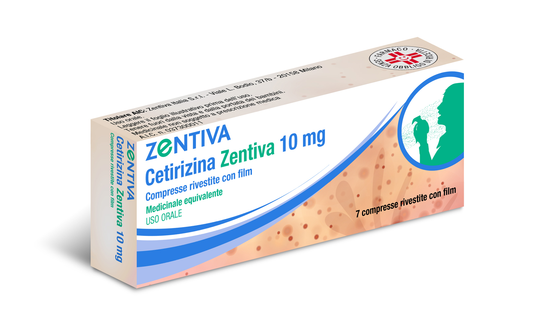 CETIRIZINA ZENT*7CPR RIV 10MG - Farmacia Del Monaco