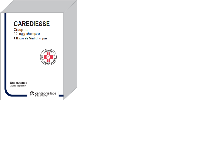 CAREDIESSE*SHAMP2FL 60ML10MG/G - Farmacia Del Monaco