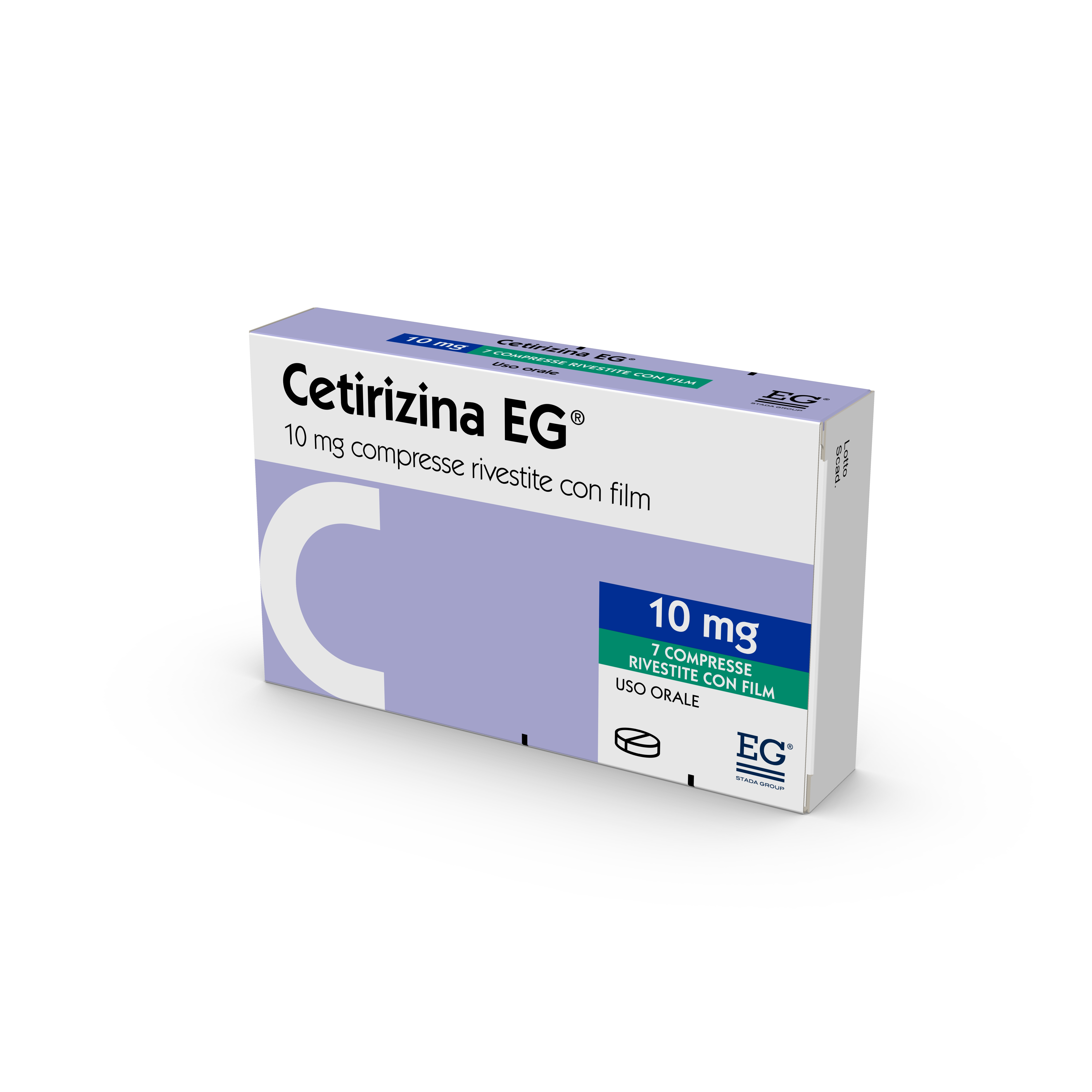 CETIRIZINA EG*7CPR RIV 10MG - Farmacia Del Monaco