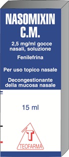 NASOMIXIN CM*GTT 15ML 2,5MG/ML - Farmacia Del Monaco