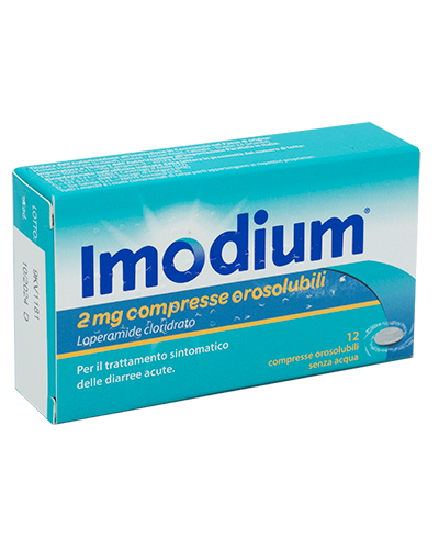 IMODIUM*12CPR OROSOL 2MG - Farmacia Del Monaco