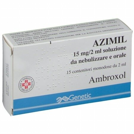 AZIMIL*OS NEBUL 15FL 15MG 2ML - Farmacia Del Monaco
