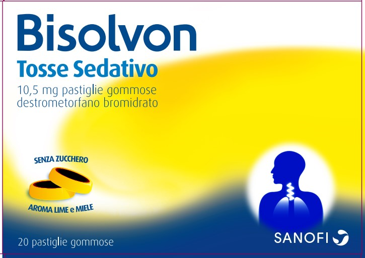BISOLVON TOSSE SED*20PAST 10,5 - Farmacia Del Monaco