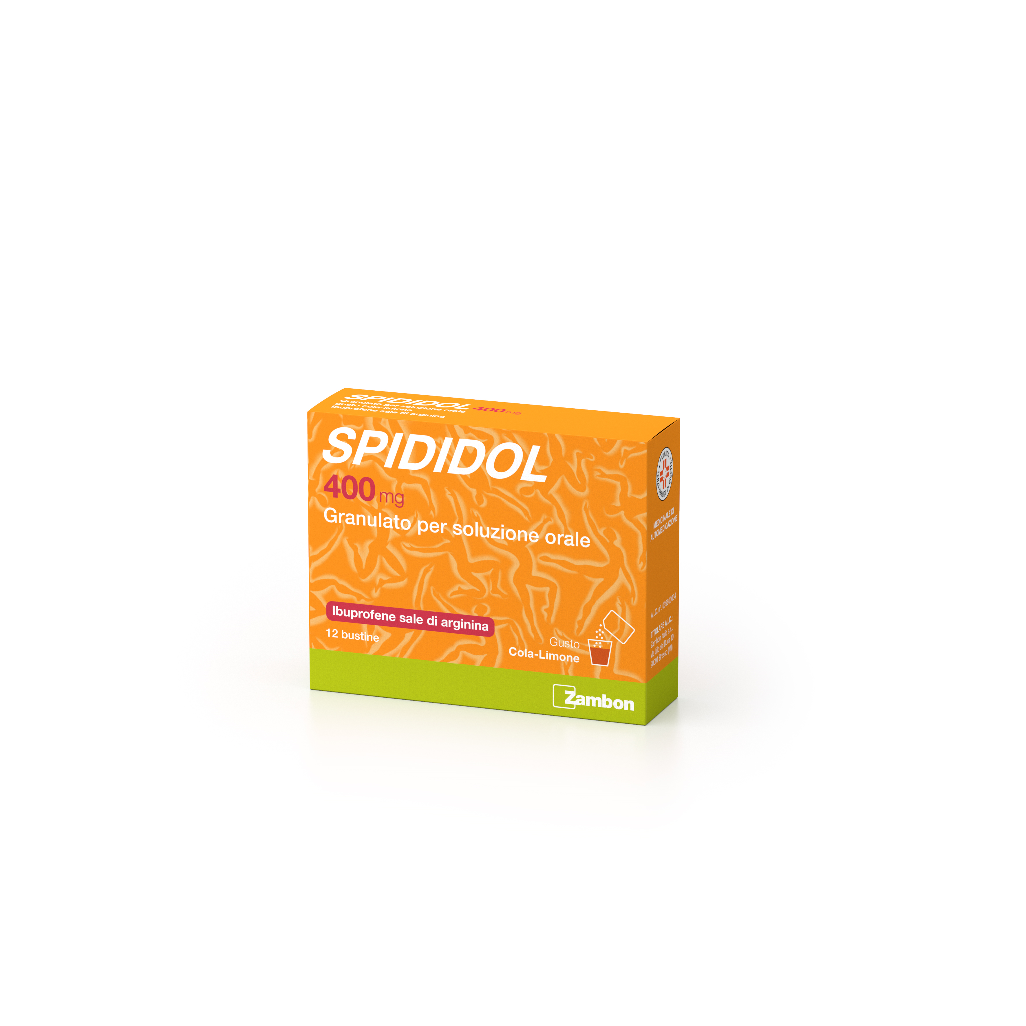 SPIDIDOL*OS GRAT 12BS 400MG CO - Farmacia Del Monaco