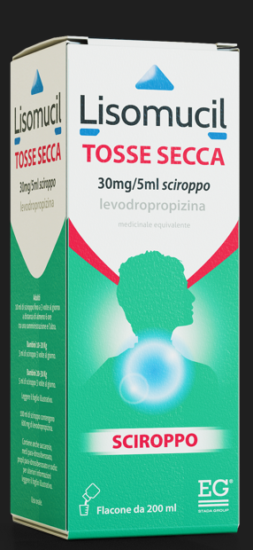 LISOMUCIL TOSSE SEC*SCIR 200ML - Farmacia Del Monaco