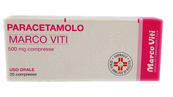 PARACETAMOLO MV*20CPR 500MG - Farmacia Del Monaco