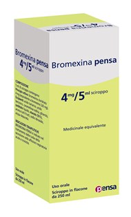 BROMEXINA PE*SCIR 250ML4MG/5ML - Farmacia Del Monaco