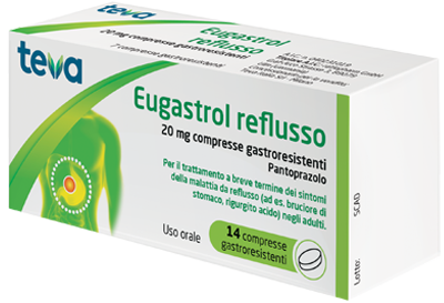 EUGASTROL REFLUSSO*14CPR 20MG - Farmacia Del Monaco