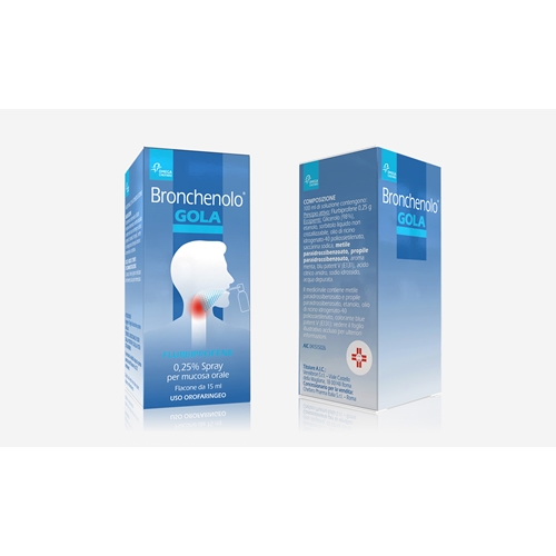 BRONCHENOLO GOLA*OS SPRAY 15ML - Farmacia Del Monaco