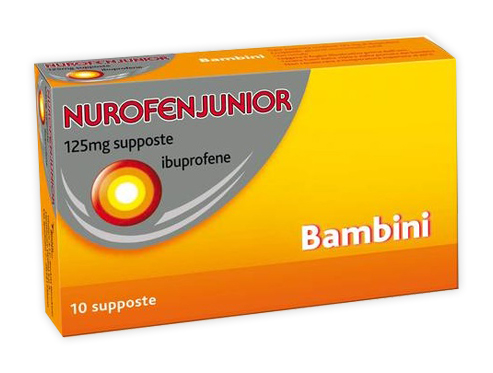 NUROFENJUNIOR*10SUPP 125MG - Farmacia Del Monaco