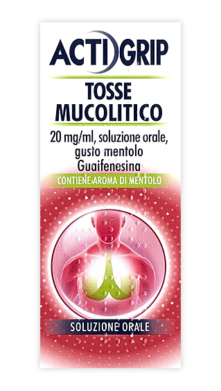 ACTIGRIP TOSSE MUCOL*FL 150ML - Farmacia Del Monaco