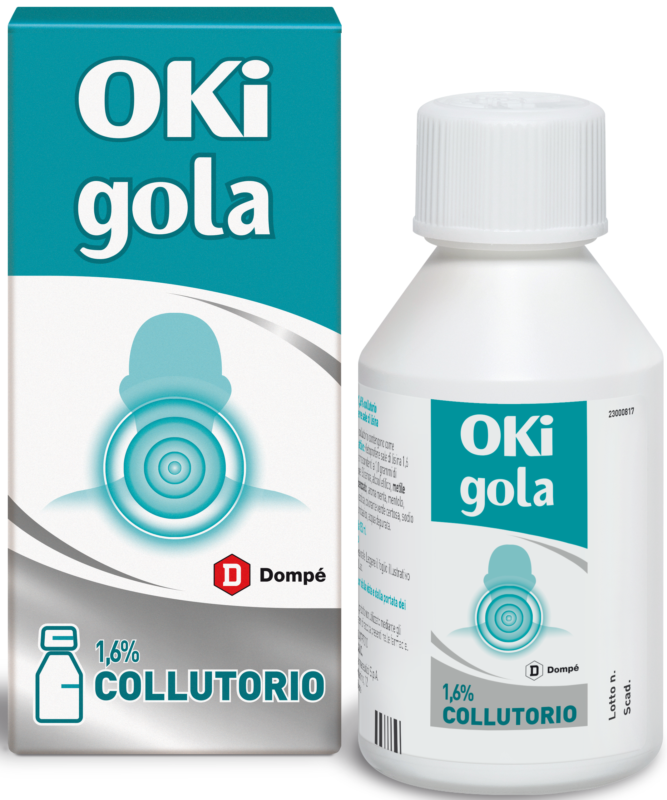OKI GOLA*COLLUT 150ML 1,6% - Farmacia Del Monaco