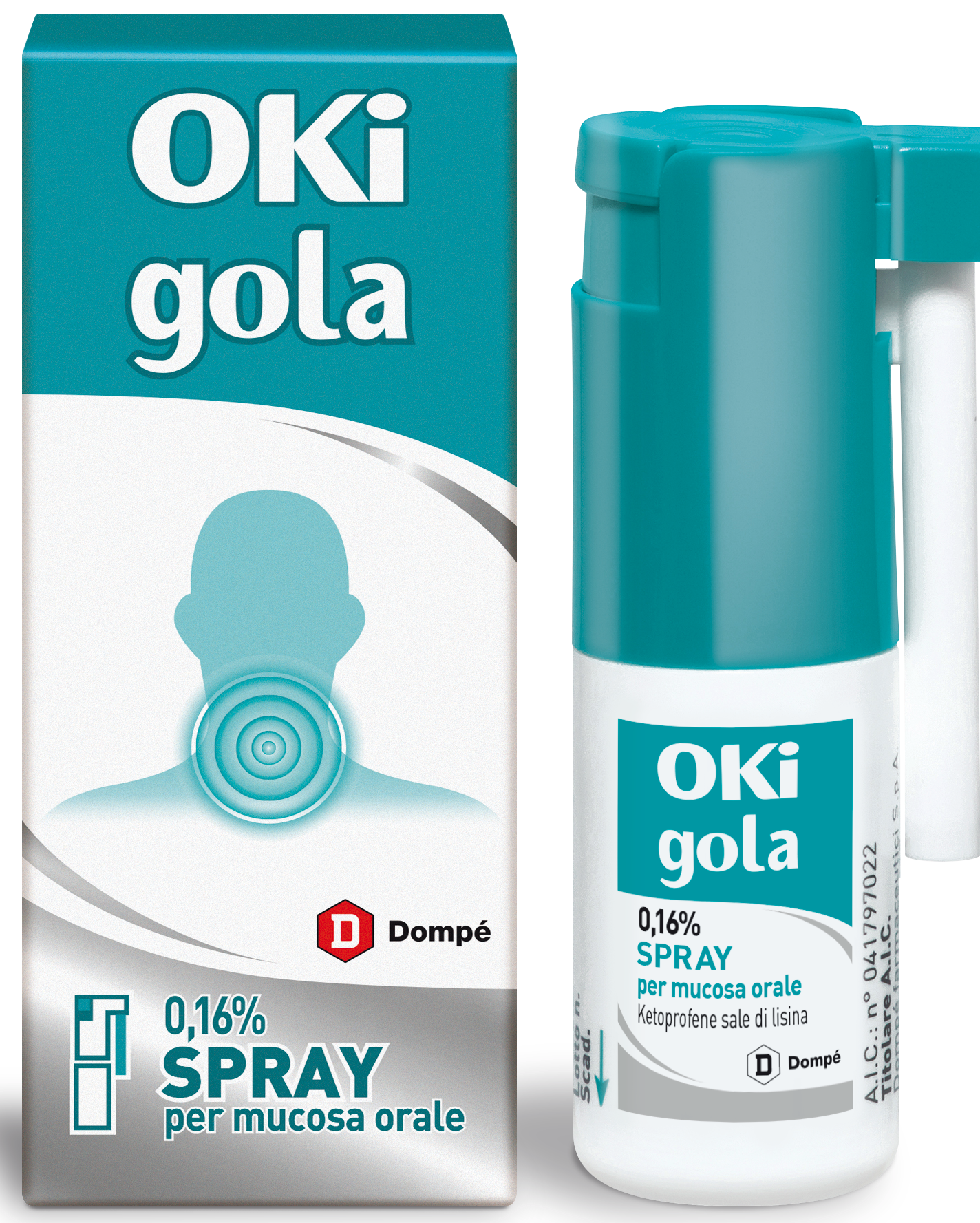 OKI GOLA*OS SPRAY 15ML 0,16% - Farmacia Del Monaco