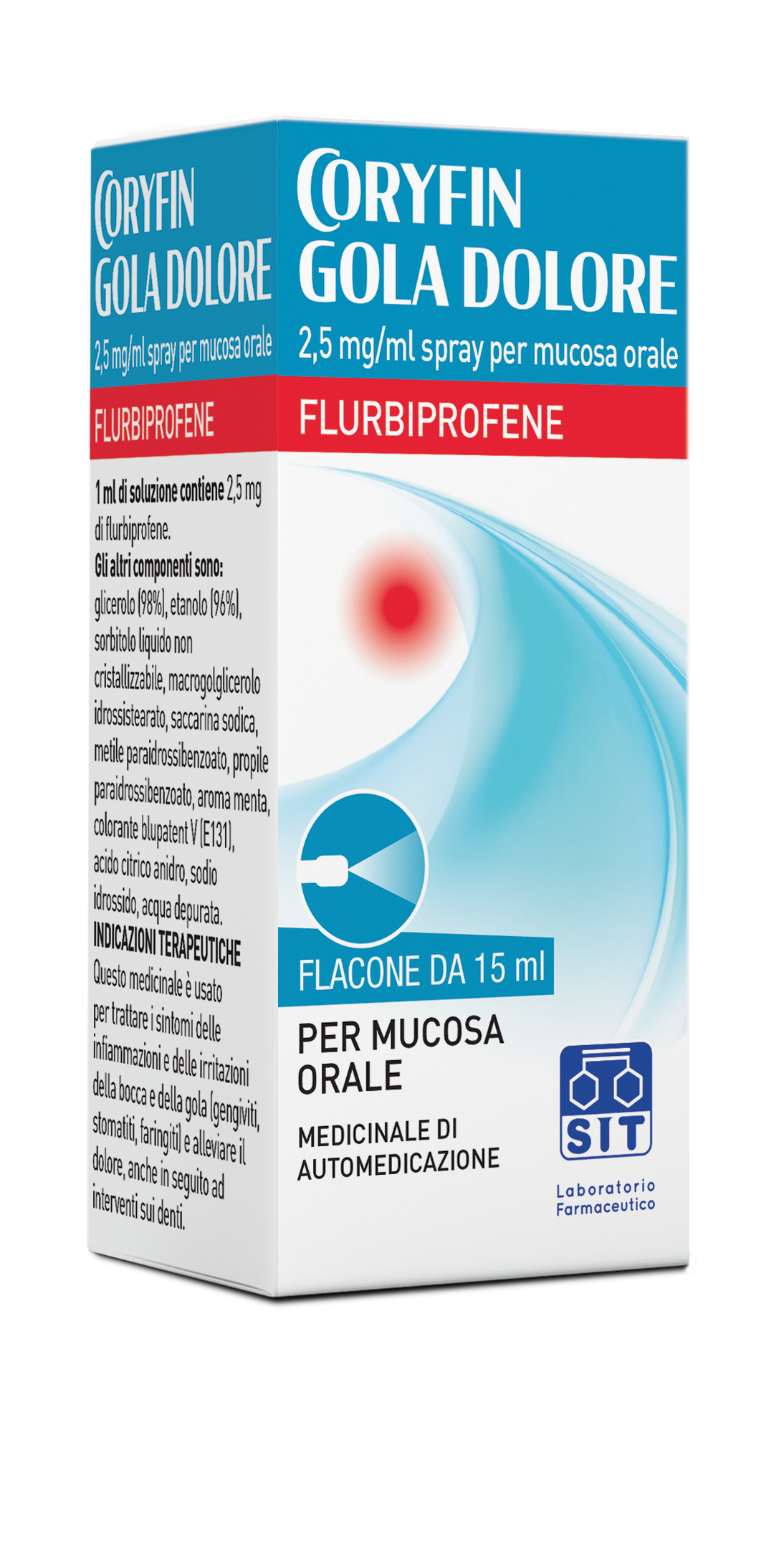 CORYFIN GOLA DOLORE*SPRAY 15ML - Farmacia Del Monaco