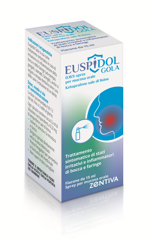 EUSPIDOL GOLA*15ML SPR 0,16% - Farmacia Del Monaco