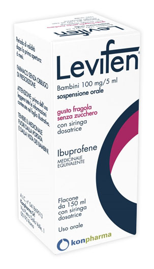 LEVIFEN*OS 150ML 100MG/5ML FRA - Farmacia Del Monaco