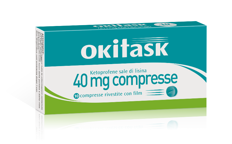 OKITASK*10CPR RIV 40MG - Farmacia Del Monaco