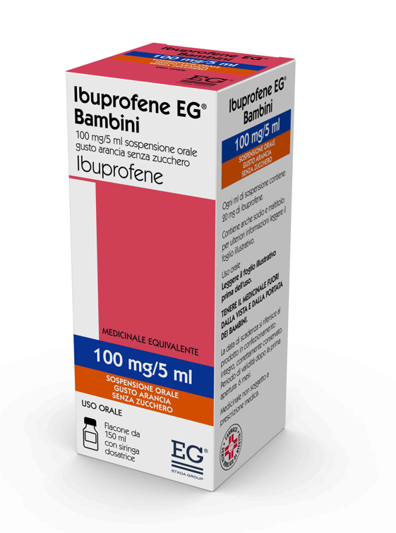 IBUPROFENE EG*BB 150ML ARANCIA - Farmacia Del Monaco