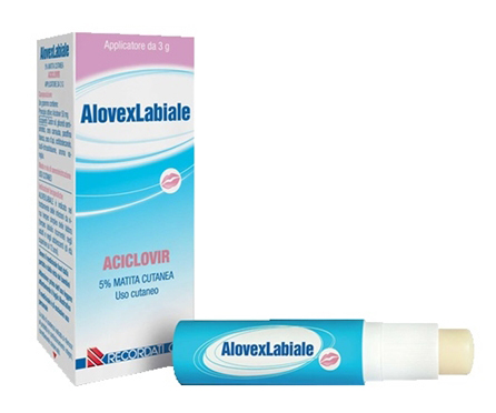 ALOVEXLABIALE*MAT CUT 3G 5% - Farmacia Del Monaco