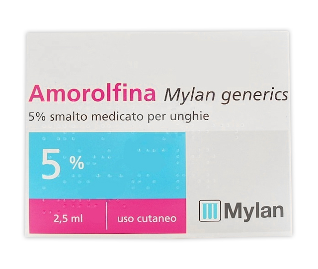 AMOROLFINA MY*SMALTO 2,5ML 5% - Farmacia Del Monaco