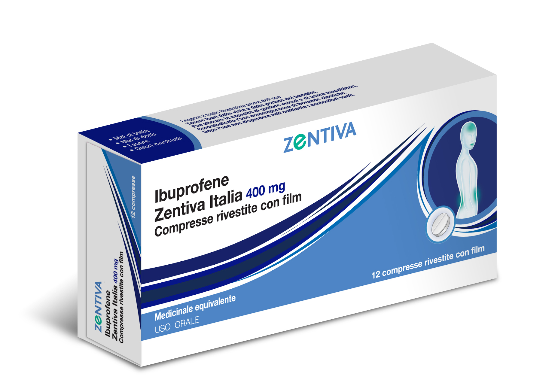 IBUPROFENE ZEN*12CPR 400MG - Farmacia Del Monaco
