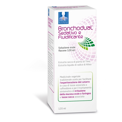 BRONCHODUAL SEDATIVO FLU*120ML - Farmacia Del Monaco