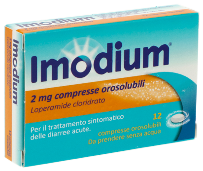 IMODIUM*12CPR OROSOL 2MG - Farmacia Del Monaco