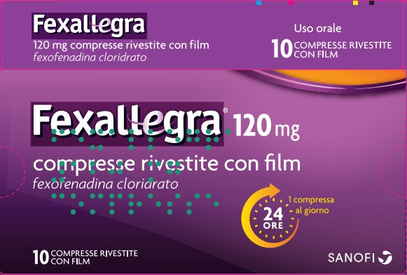 FEXALLEGRA*10CPR RIV 120MG - Farmacia Del Monaco