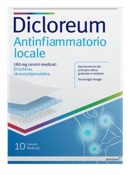 DICLOREUM ANT LOC*10CER MED180 - Farmacia Del Monaco
