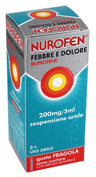 NUROFEN FEBBRE D*200MG/5ML ARA - Farmacia Del Monaco