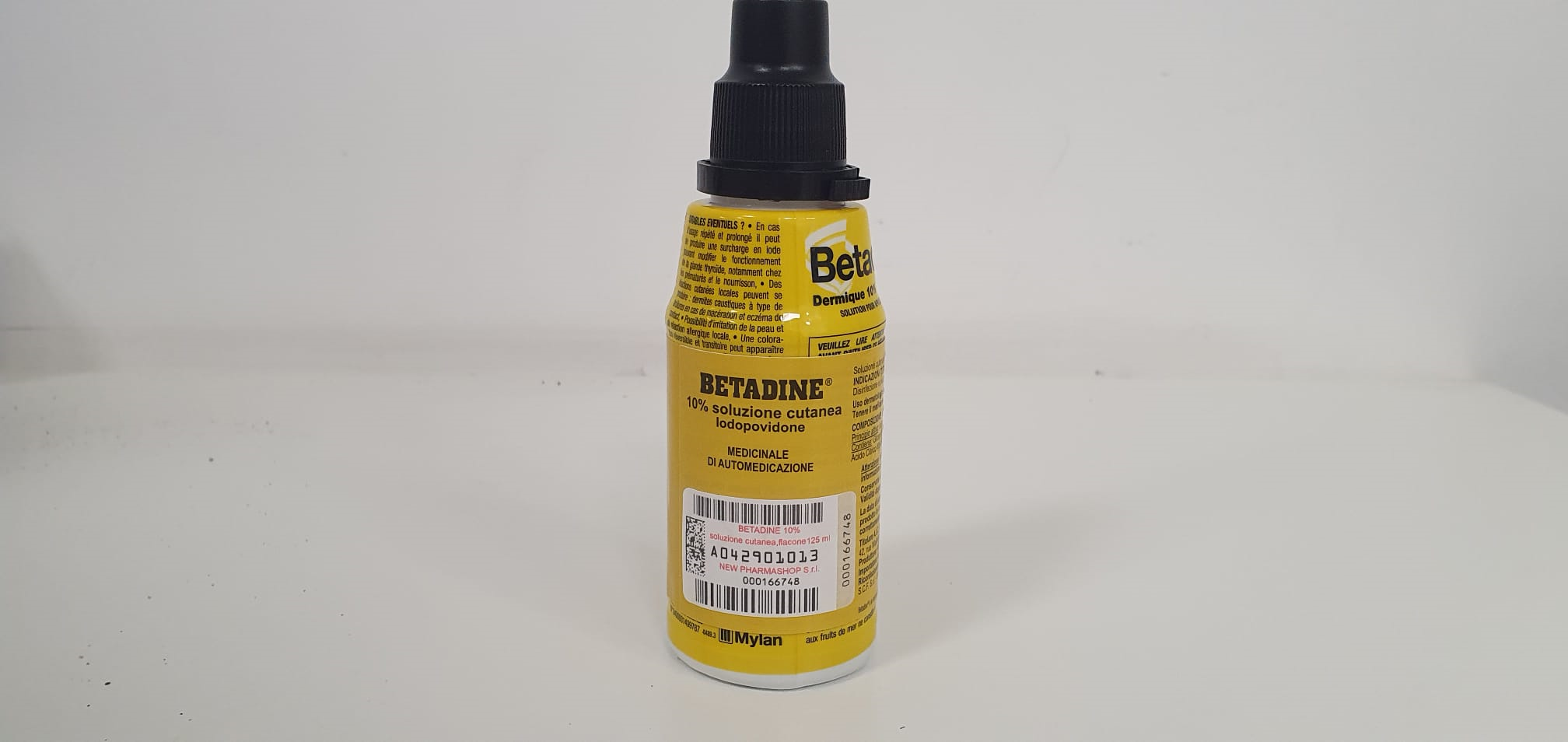 BETADINE*SOLUZ CUT 125ML 10% - Farmacia Del Monaco