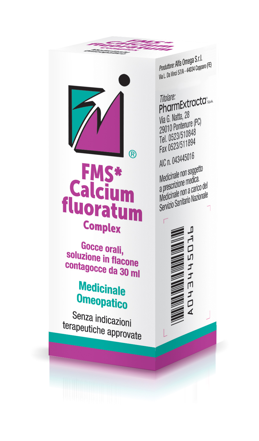 FMS CALCIUM FLUORATUM COMPLEX - Farmacia Del Monaco