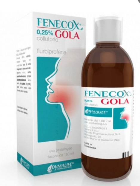 FENECOX GOLA*COLLUT 160ML0,25% - Farmacia Del Monaco