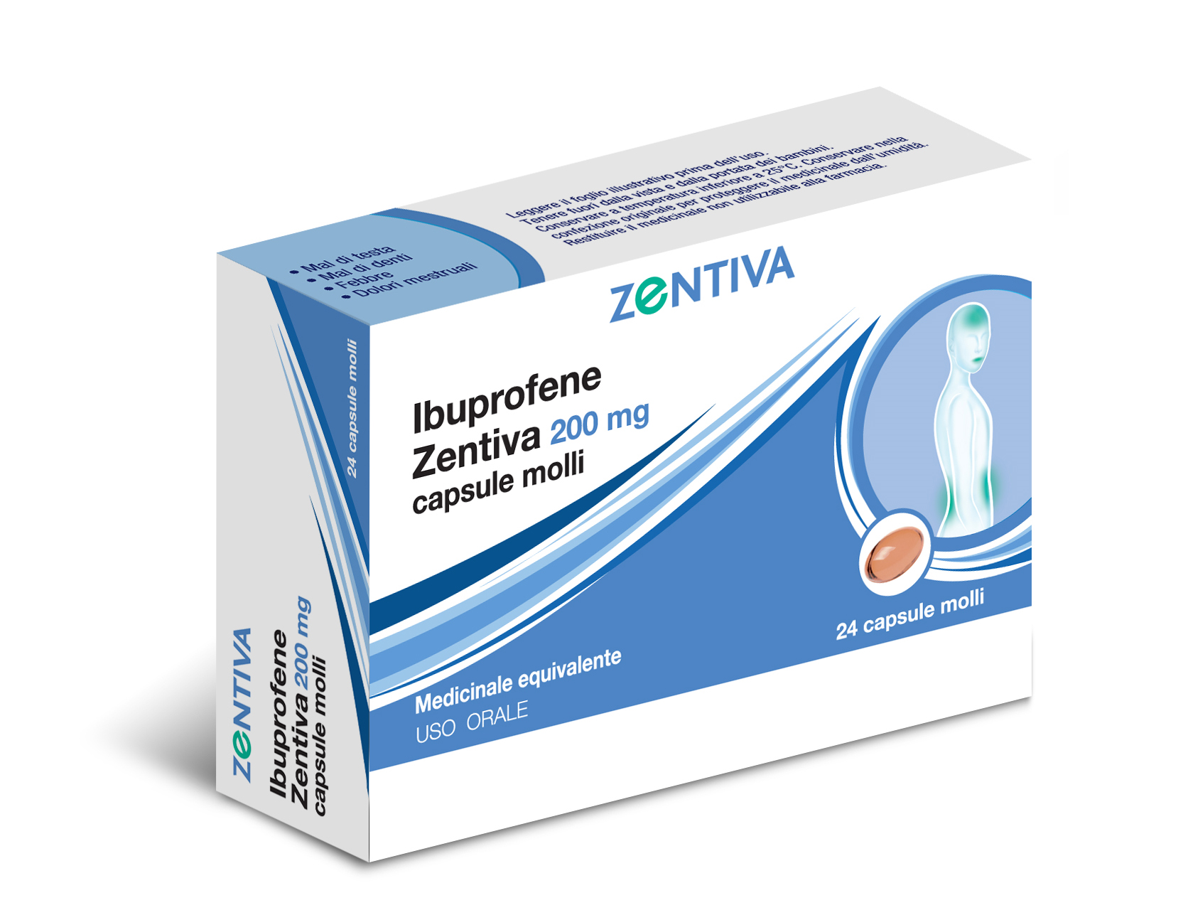 IBUPROFENE ZEN*24CPS 200MG - Farmacia Del Monaco