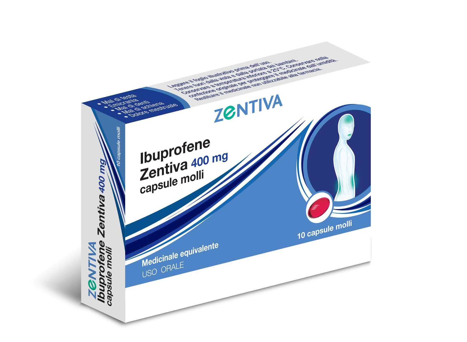 IBUPROFENE ZEN*10CPS 400MG - Farmacia Del Monaco