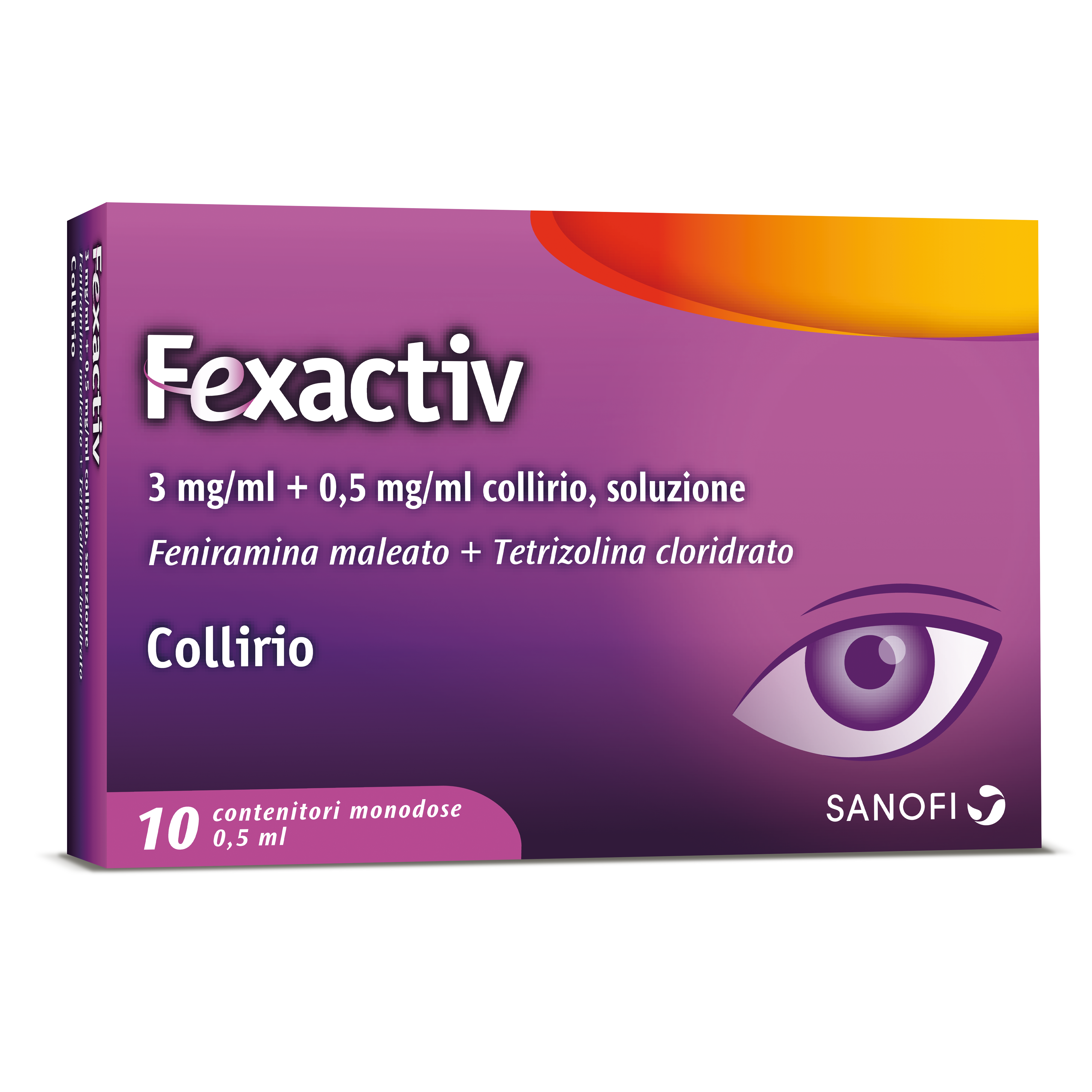 FEXACTIV*COLL 10FL 0,5ML - Farmacia Del Monaco