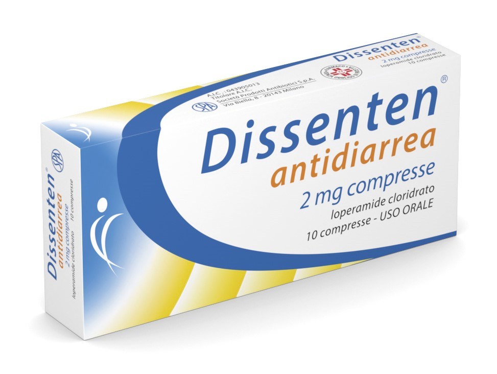 DISSENTEN ANTIDIARREA*10CPR2MG - Farmacia Del Monaco