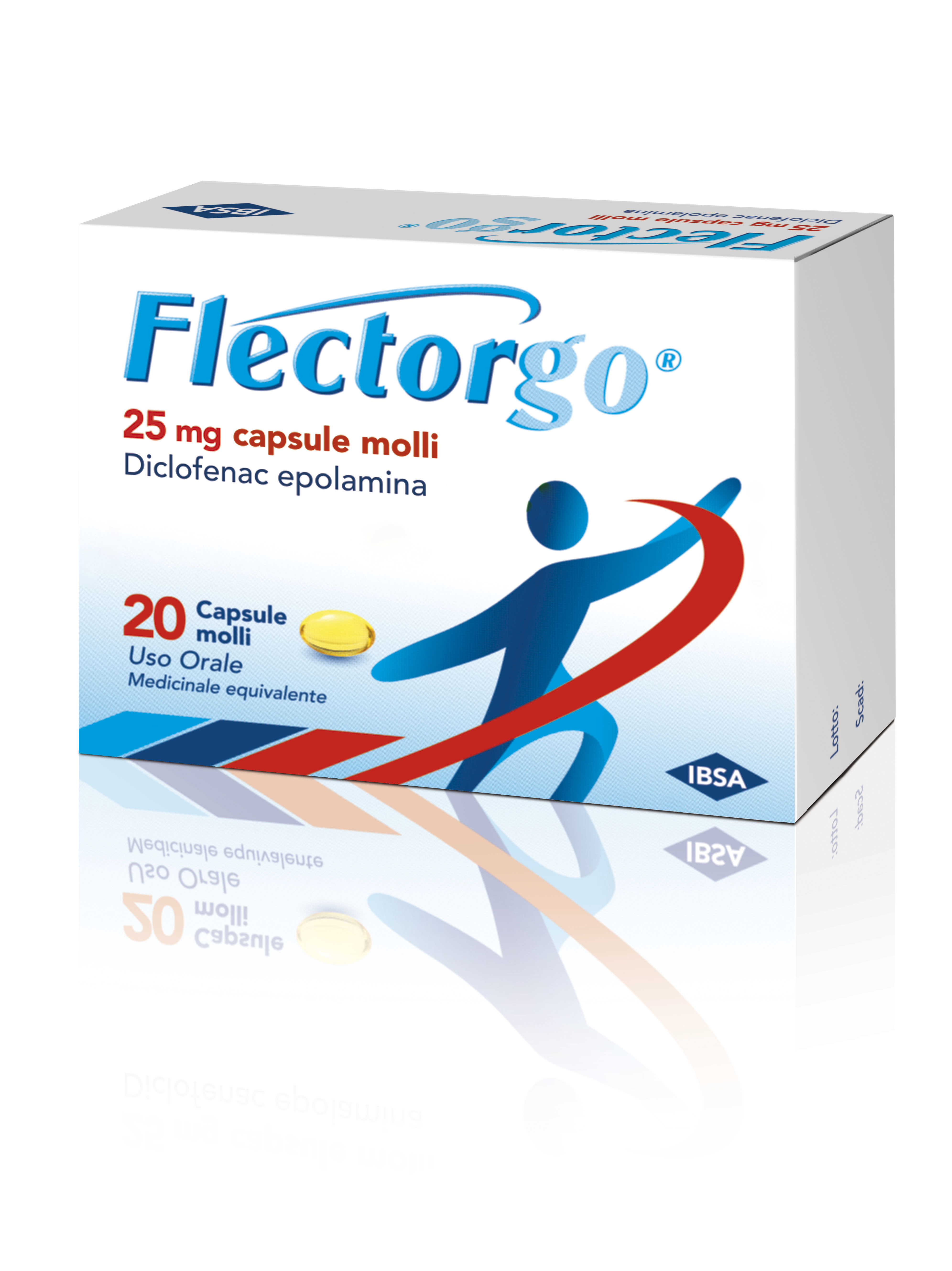 FLECTORGO*20CPS MOLLI 25MG - Farmacia Del Monaco