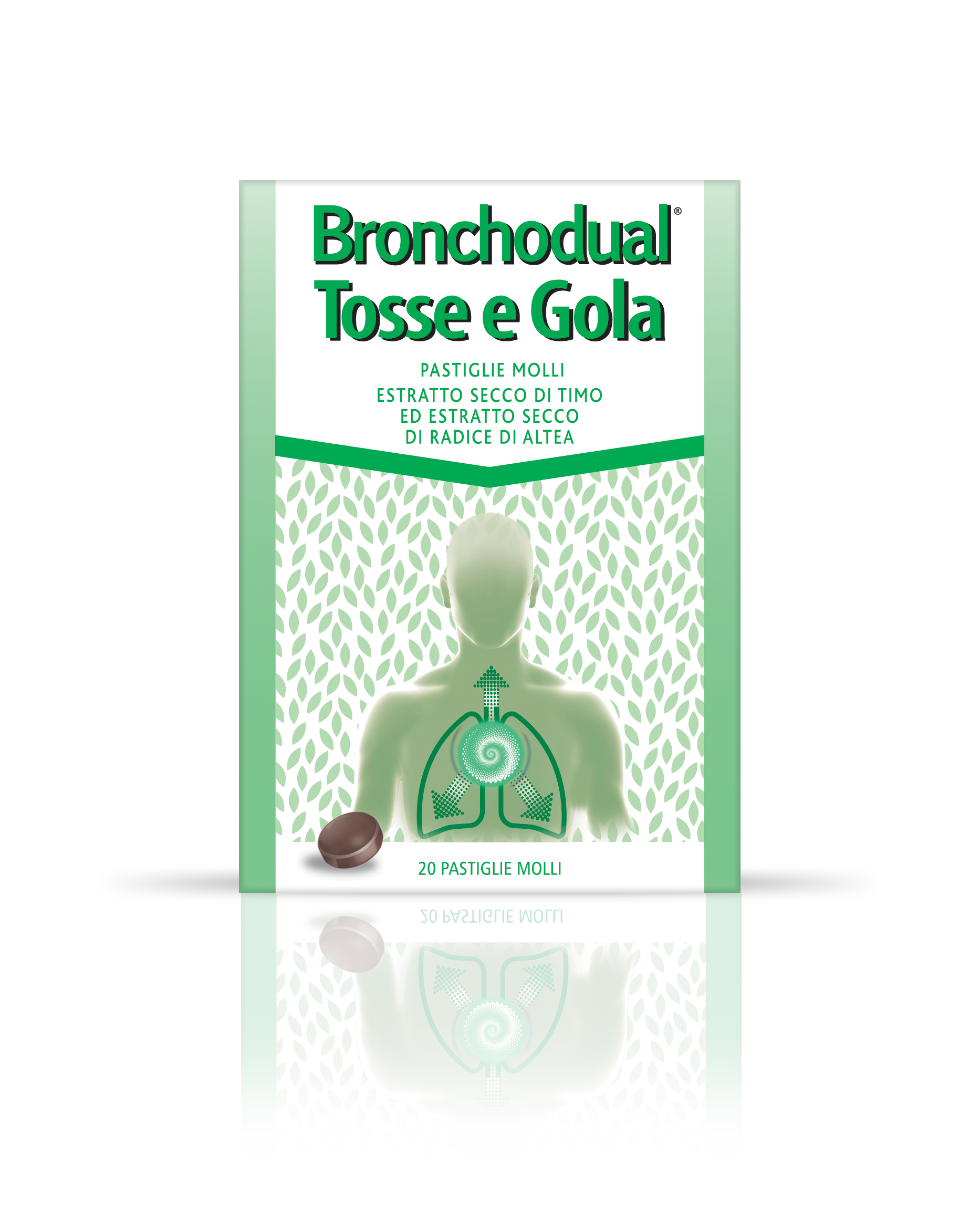 BRONCHODUAL TOSSE GOLA*20PAST - Farmacia Del Monaco