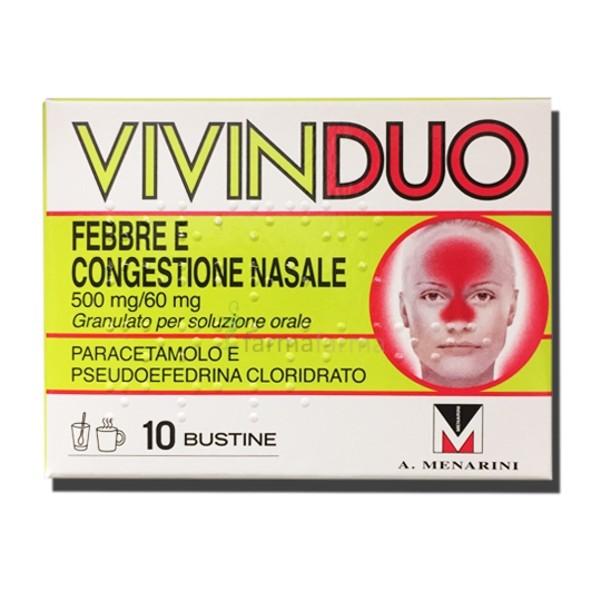 VIVINDUO FEBBRE CONG NAS*10BS - Farmacia Del Monaco