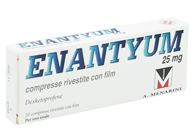 ENANTYUM*20CPR RIV 25MG - Farmacia Del Monaco