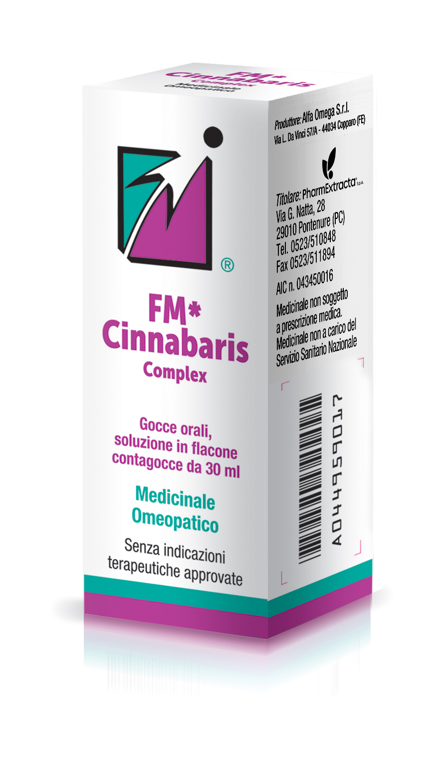 FM CINNABARIS COMPLEX*30ML GTT - Farmacia Del Monaco